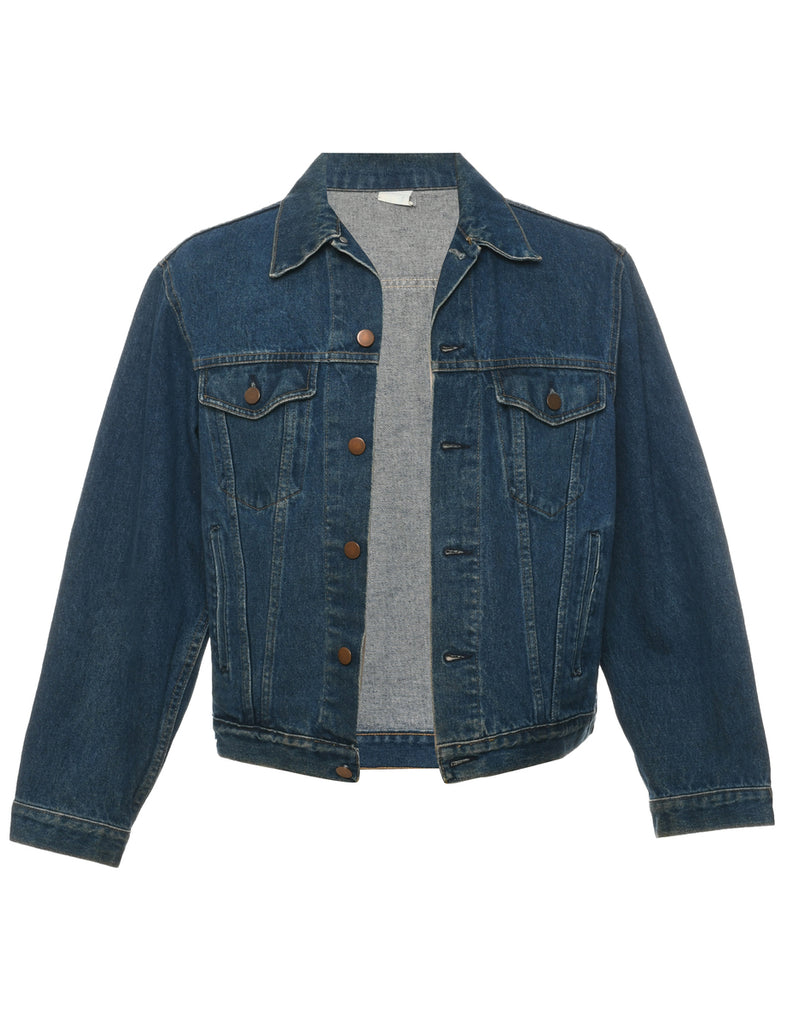 Dark Wash Denim Jacket - M