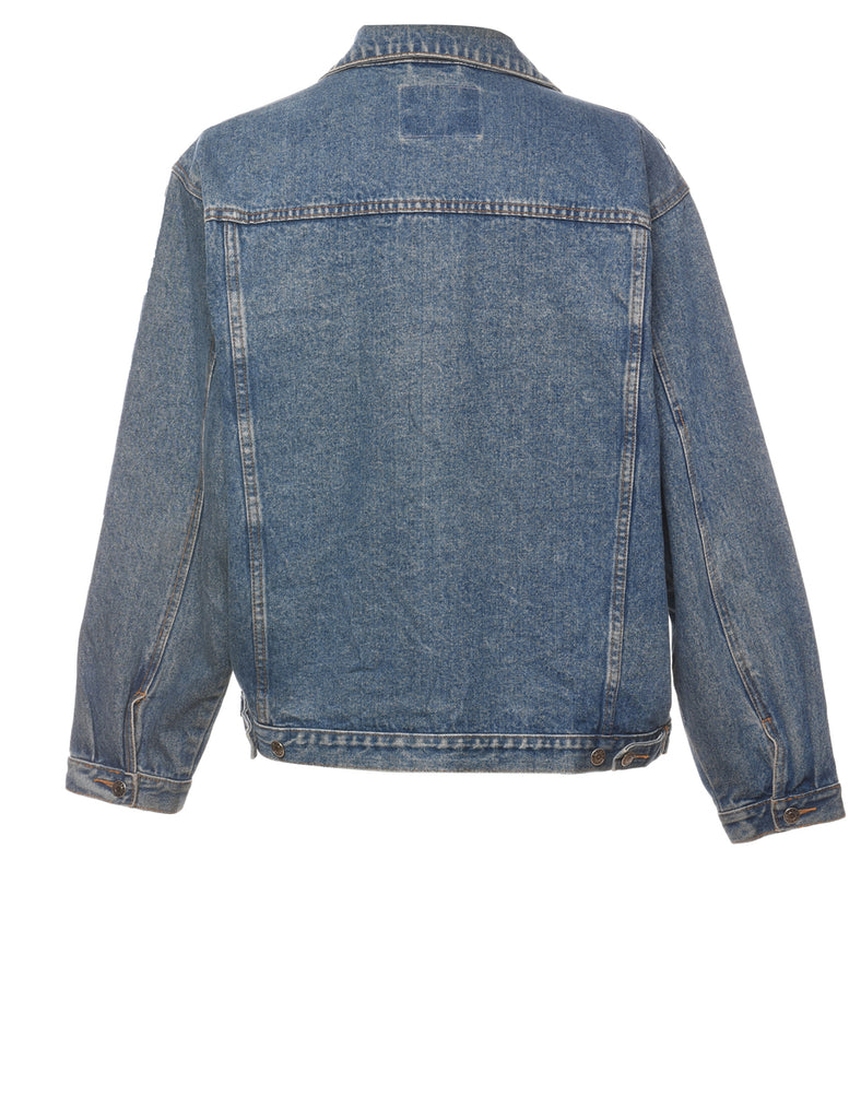 Dark Wash Denim Jacket - L