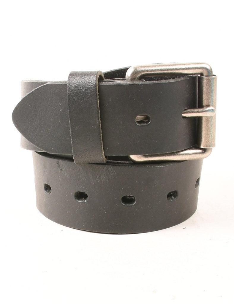 Dickies Black Leather Belt - M