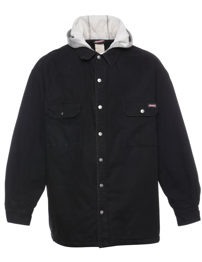 Dickies Black Zip-Front Classic Jacket - XL