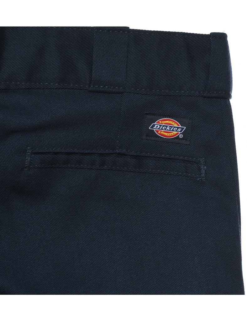 Dickies Navy Straight-Fit Trousers - W30 L30