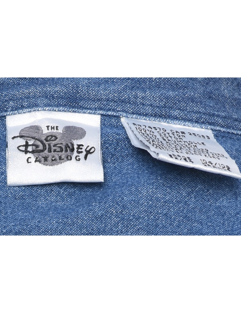 Disney Denim Shirt - L