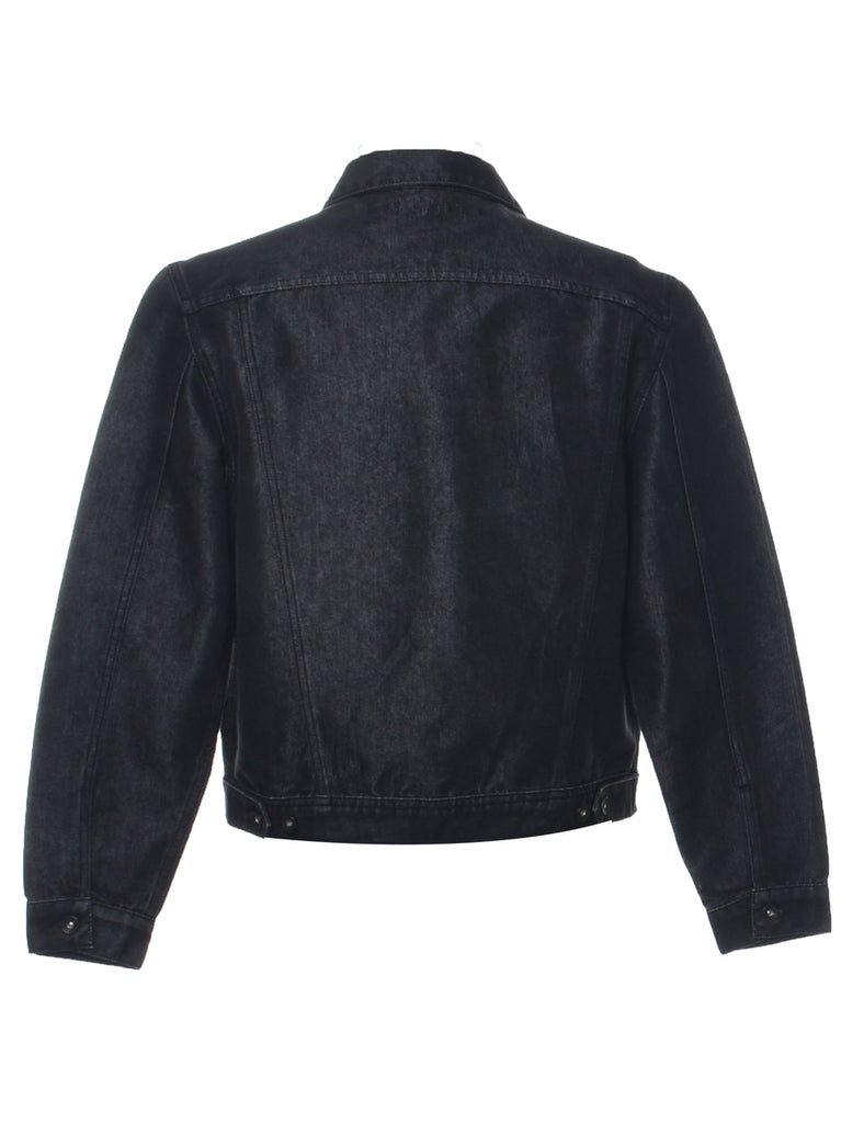 DKNY Black  Denim Jacket - L