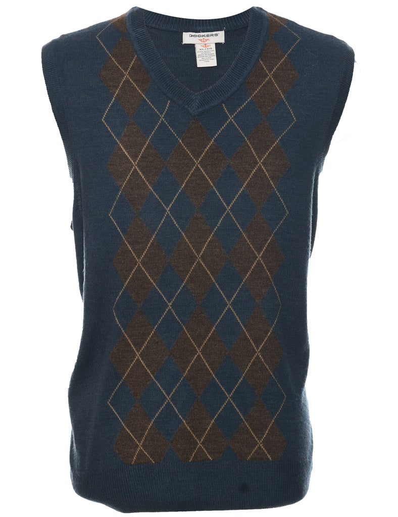 Dockers Argyle Sweater Vest - XL