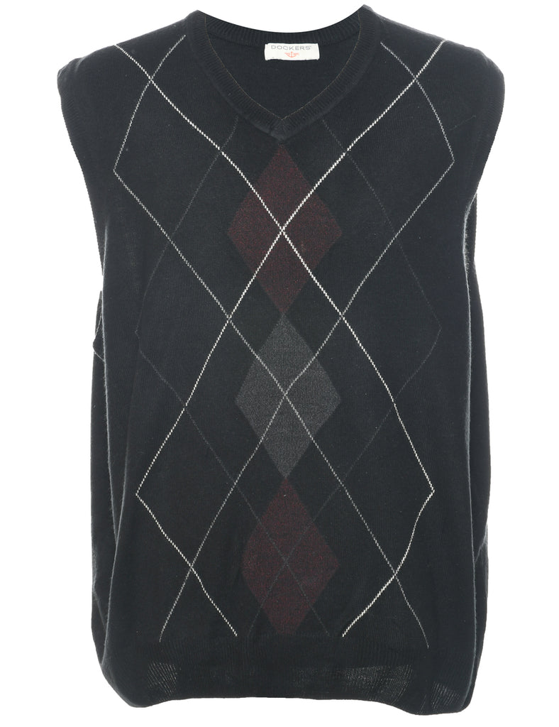 Dockers Argyle Sweater Vest - XL