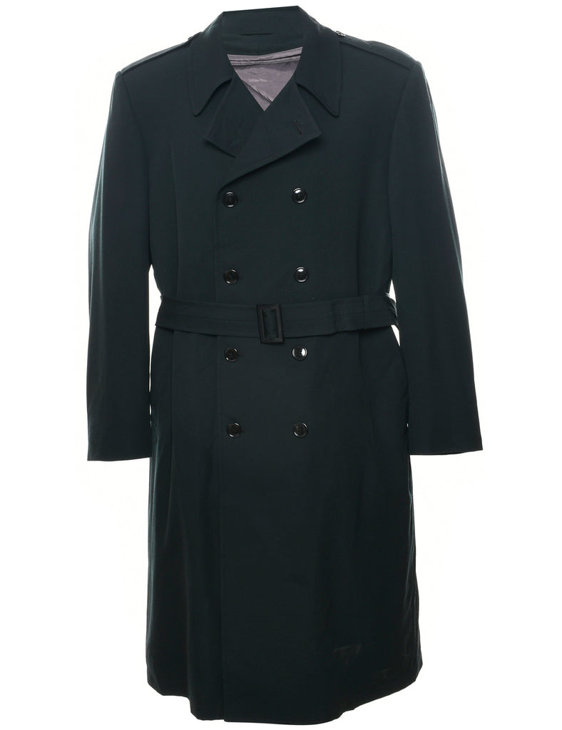 Double Breasted Wool Coat - XL