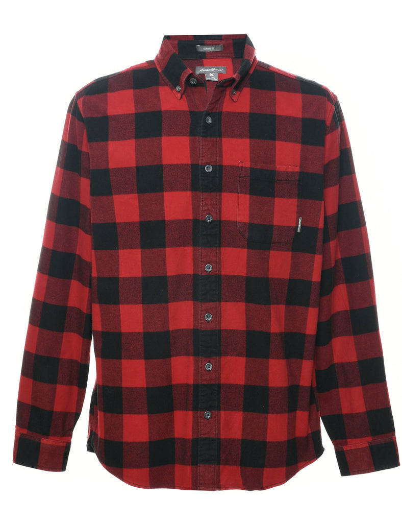 Eddie Bauer Checked Shirt - L