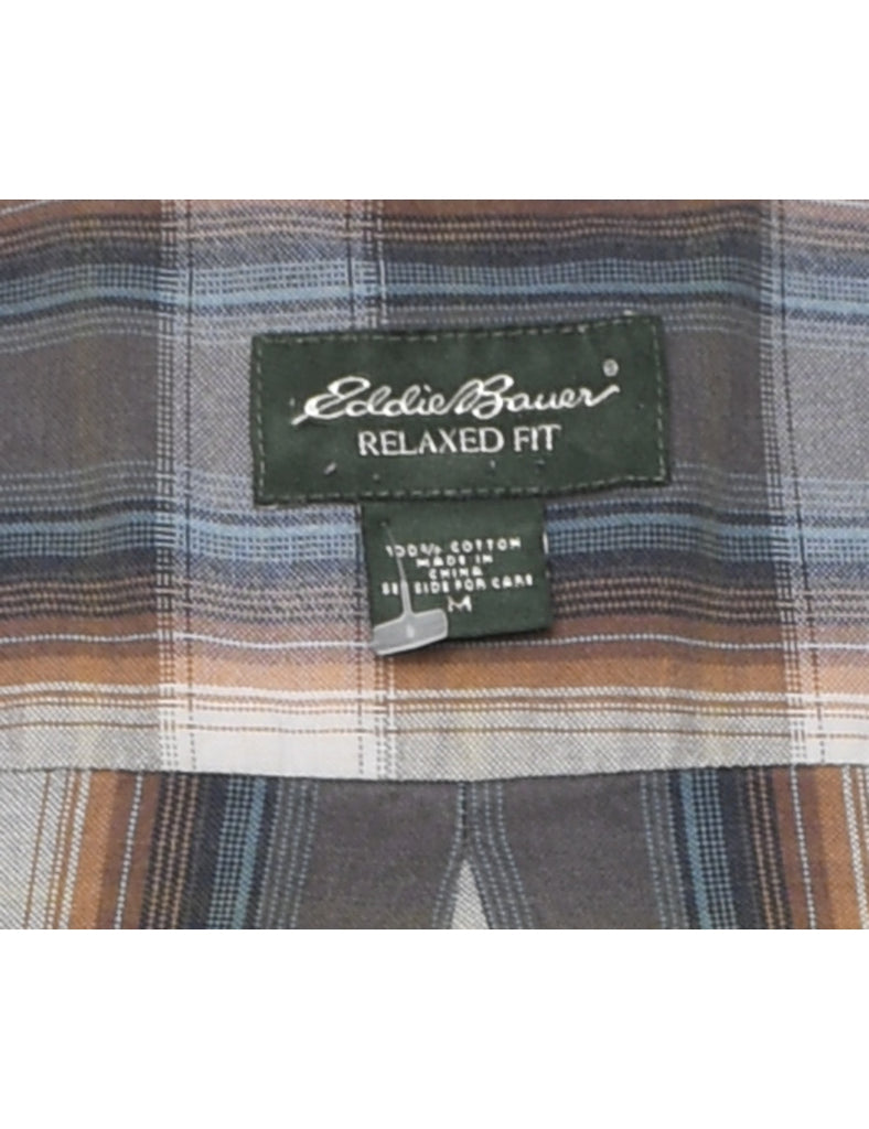 Eddie Bauer Checked Shirt - M