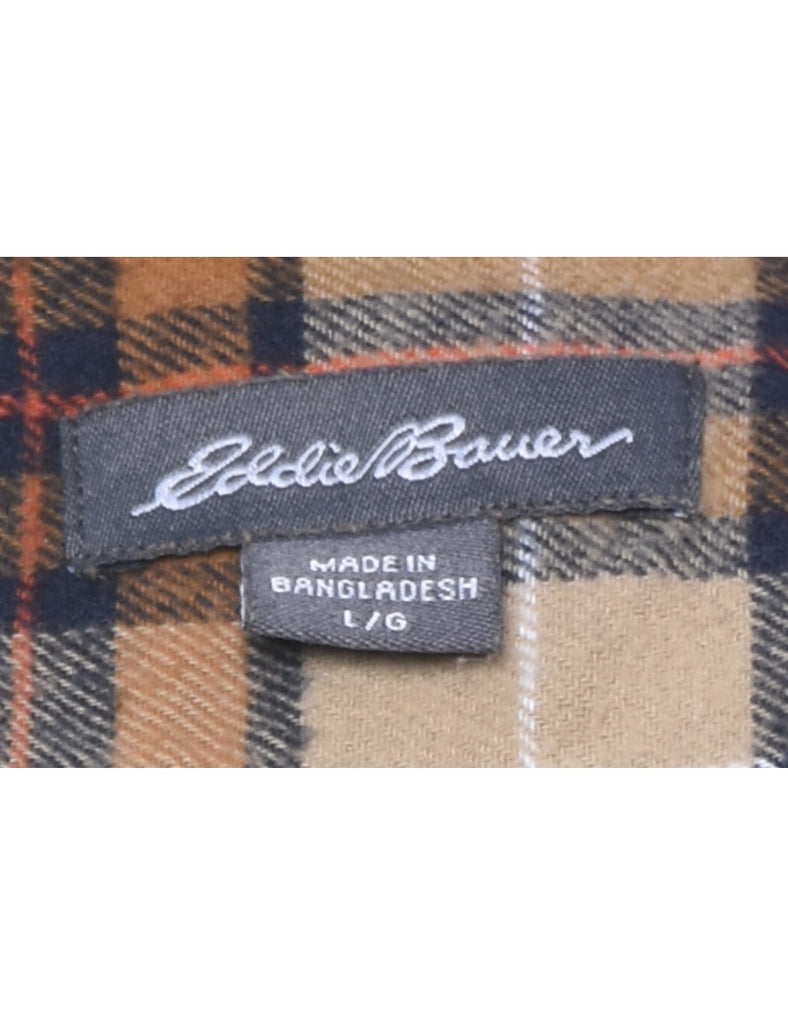 Eddie Bauer Checked Shirt - L