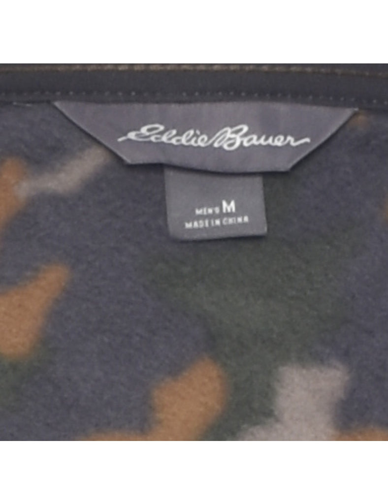 Eddie Bauer Military Fleece Shirt - M