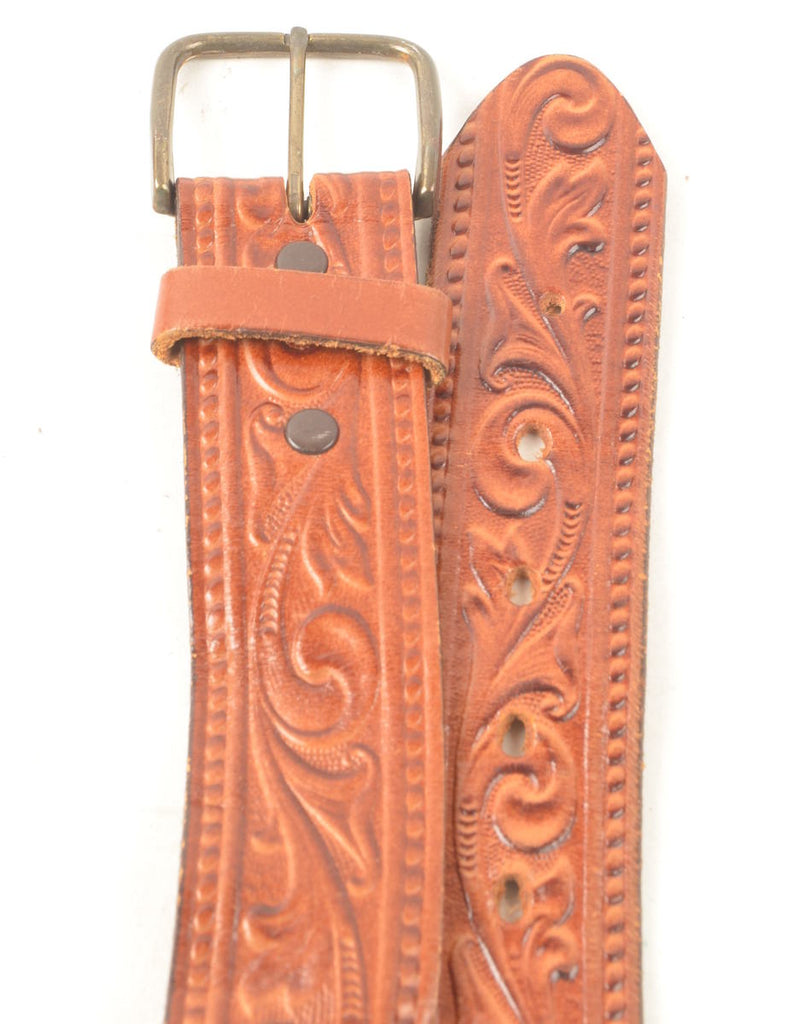 Embossed Brown Belt - M