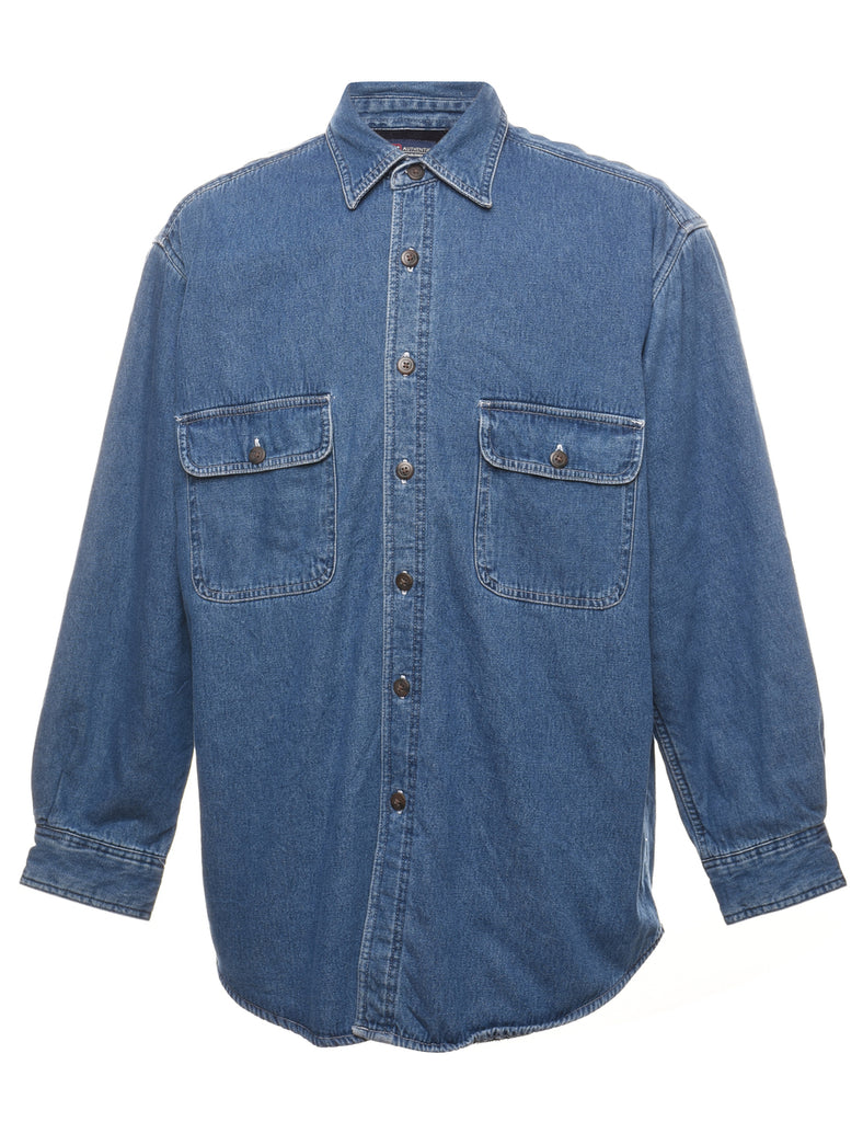 Faded Glory Denim Shirt - L