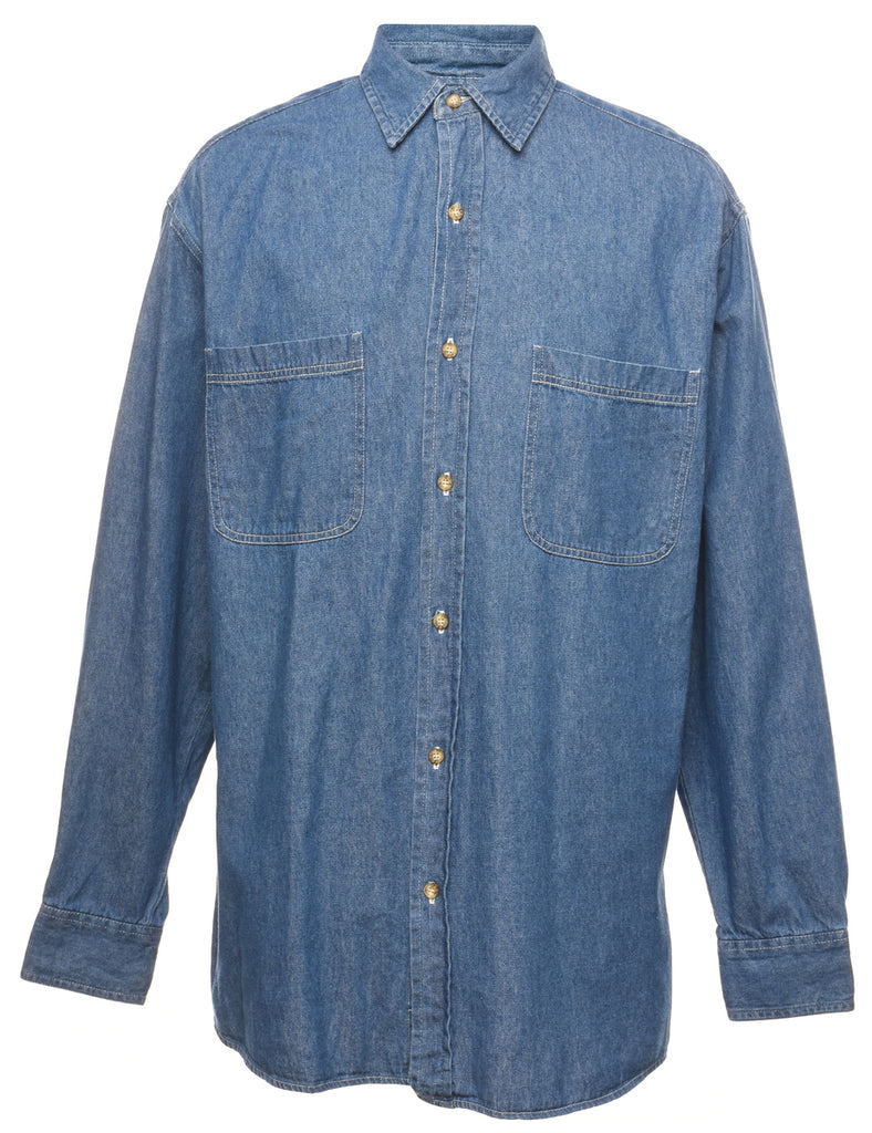 Faded Glory Denim Shirt - S