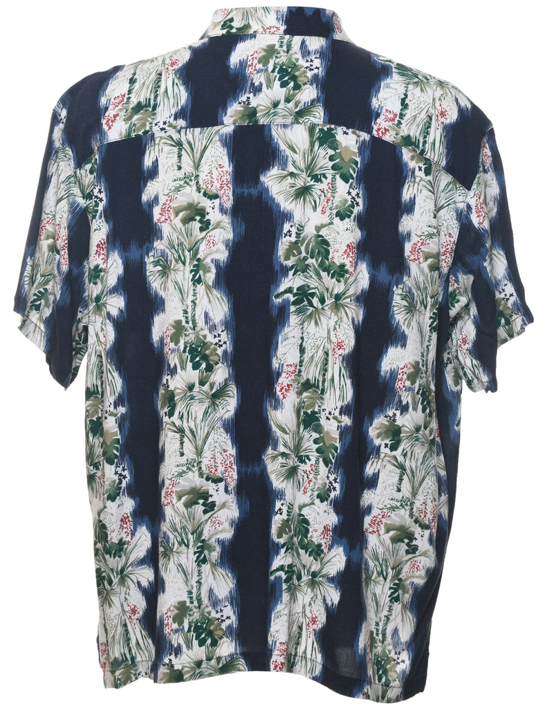 Floral Hawaiian Shirt - M