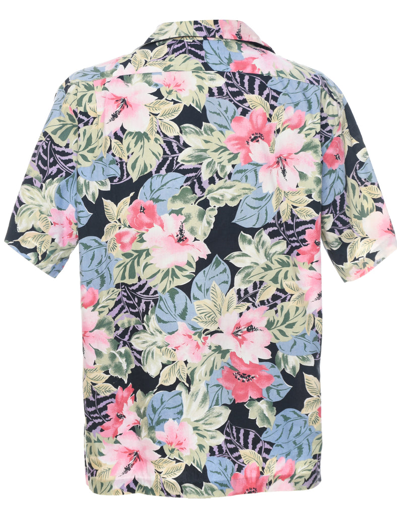 Floral Hawaiian Shirt - XL