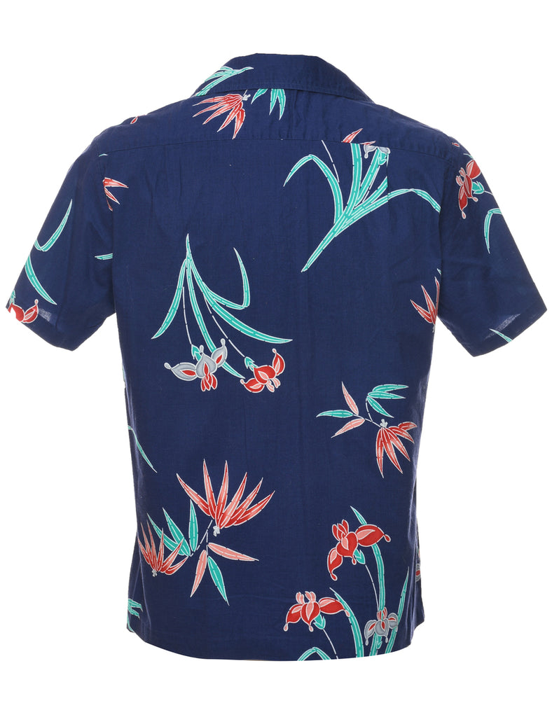 Floral Hawaiian Shirt - M