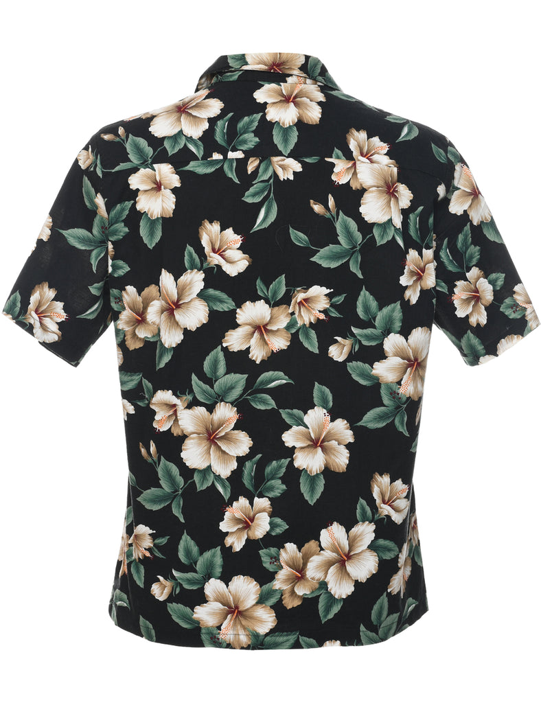 Floral Hawaiian Shirt - M