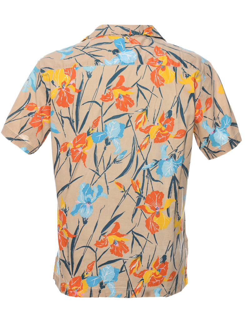 Floral Hawaiian Shirt - M