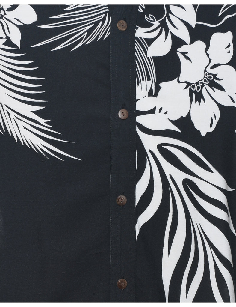 Floral Hawaiian Shirt - M