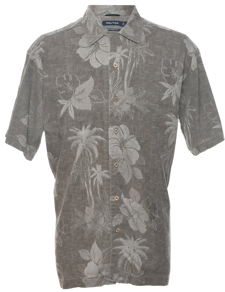 Foliage Hawaiian Shirt - L