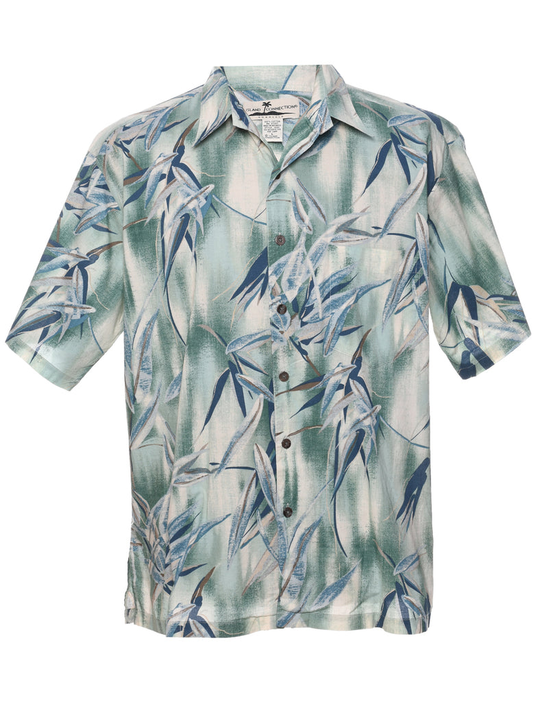 Foliage Hawaiian Shirt - L