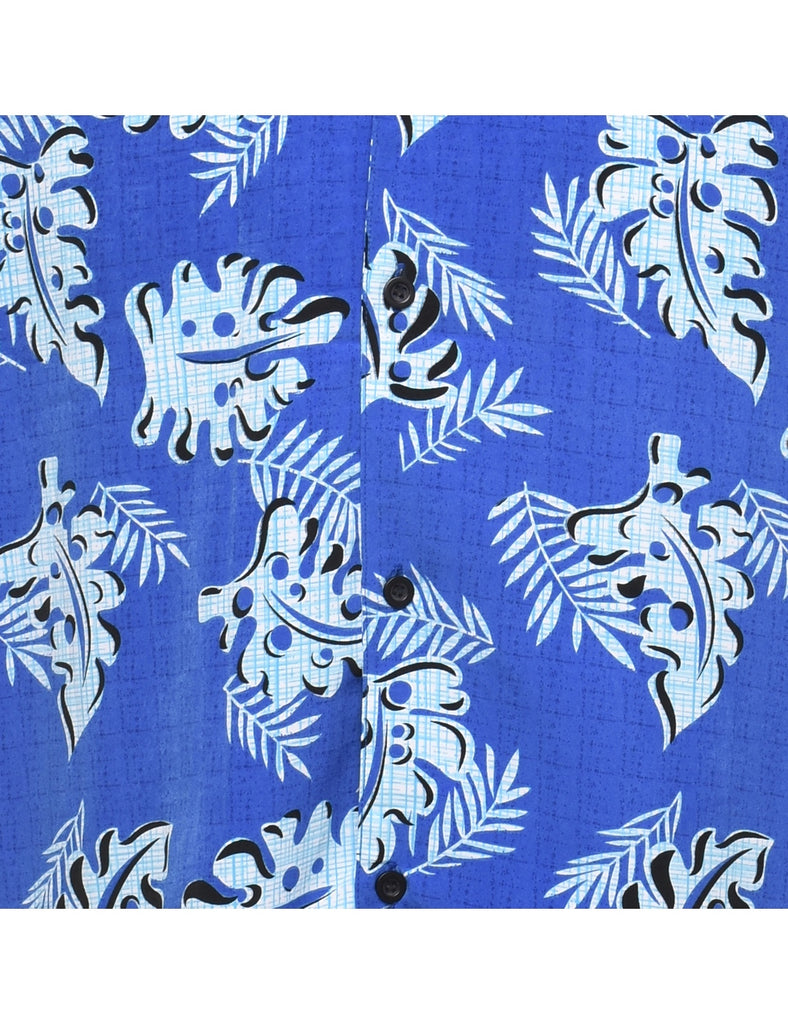 Foliage Hawaiian Shirt - L