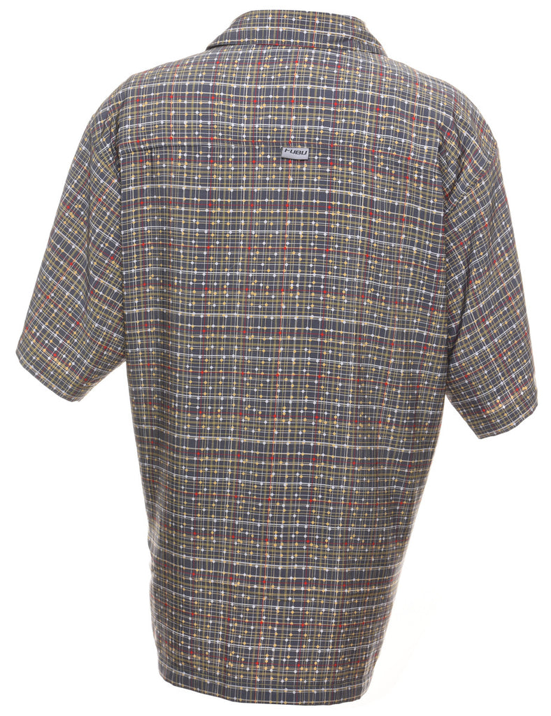 Fubu Short Sleeve Checked Shirt - XL