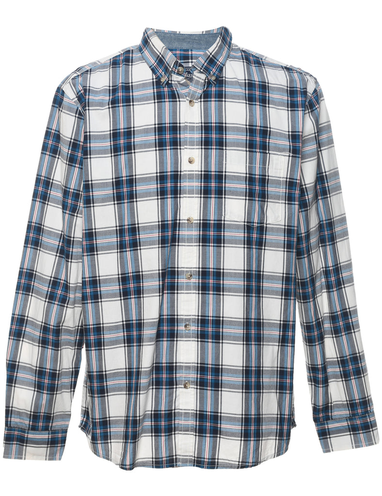 G.H. Bass Checked Shirt - L