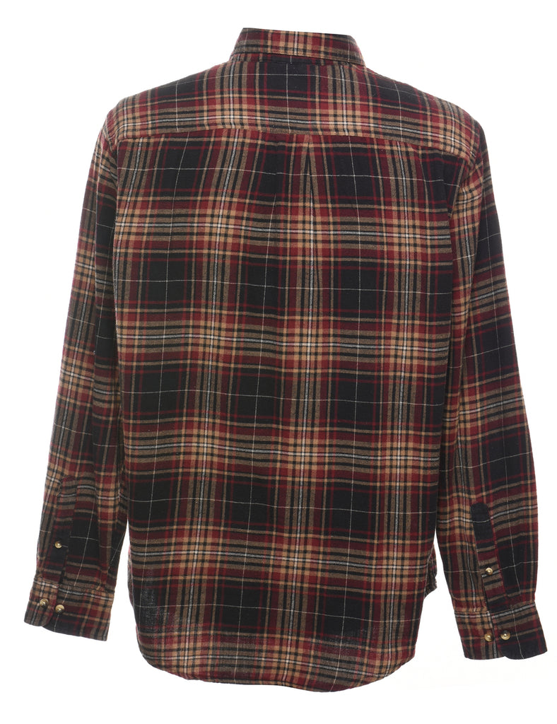 G.H. Bass Checked Shirt - M