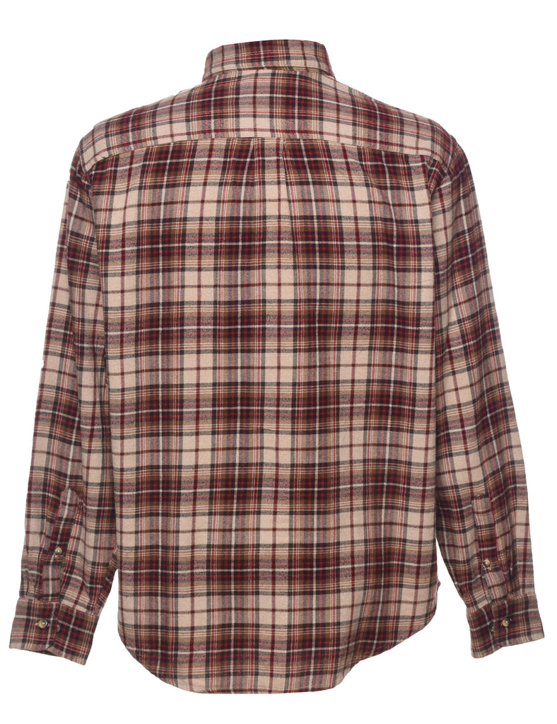 G.H. Bass Checked Shirt - M