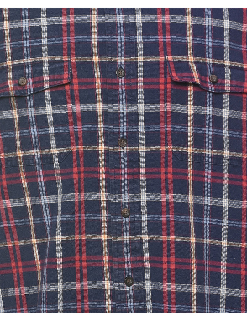 G.H. Bass Checked Shirt - L