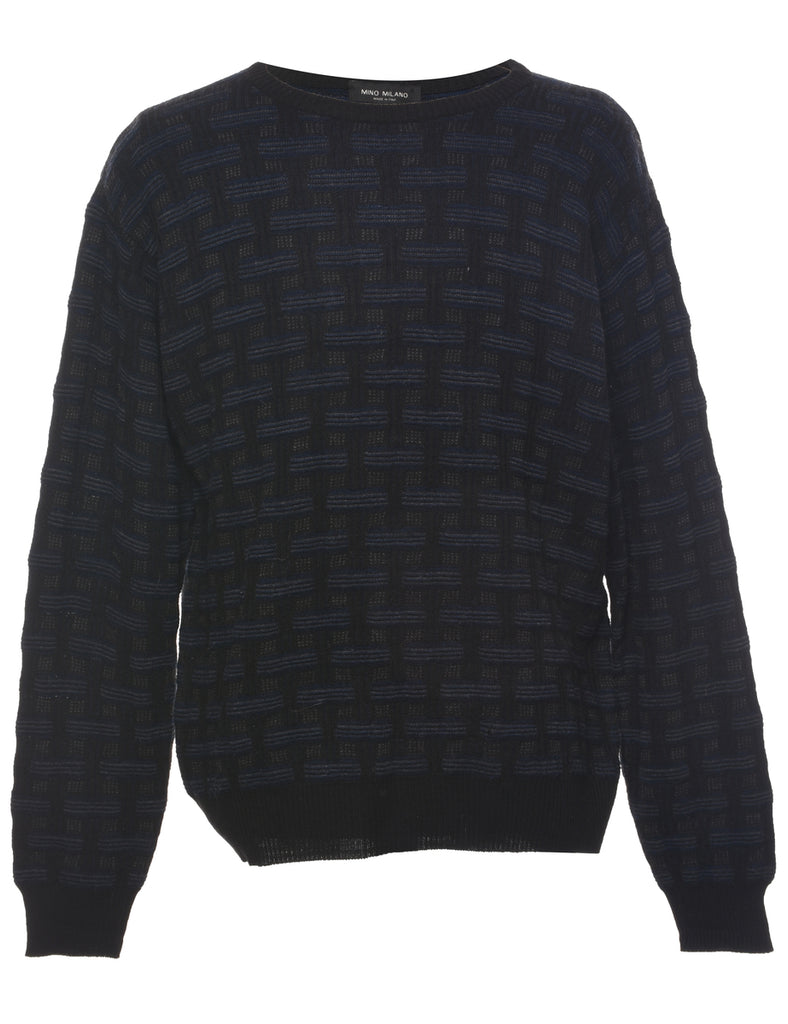 Geometric Pattern Jumper - L