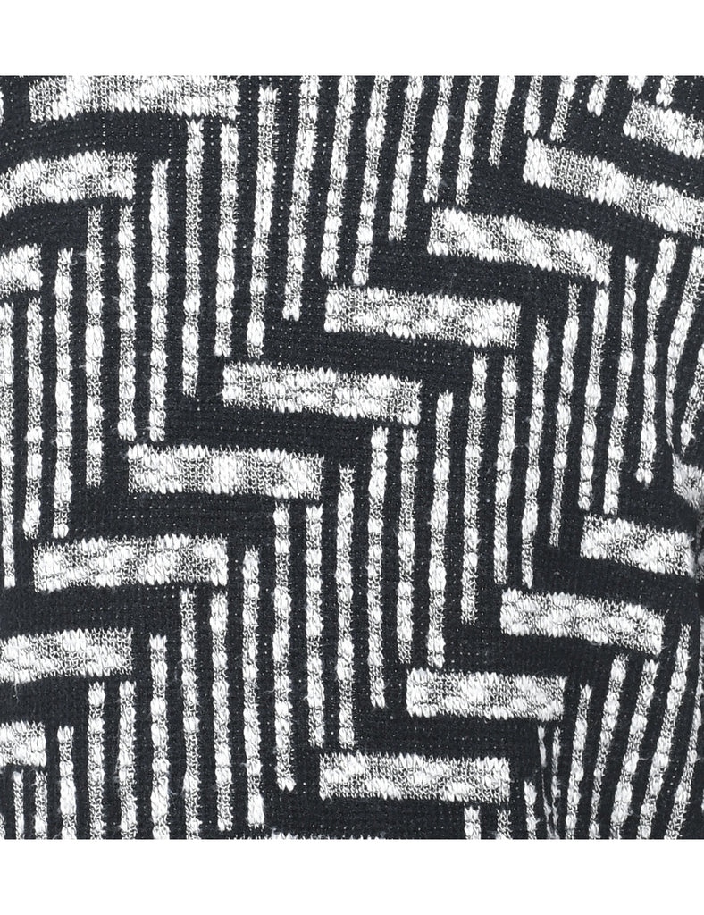 Geometric Pattern Jumper - M