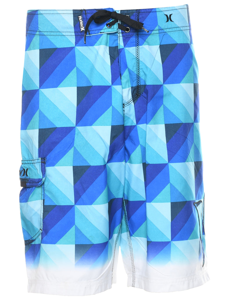 Geometric Pattern Shorts - W32 L10