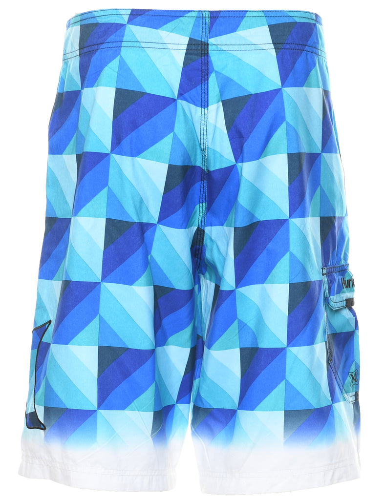 Geometric Pattern Shorts - W32 L10