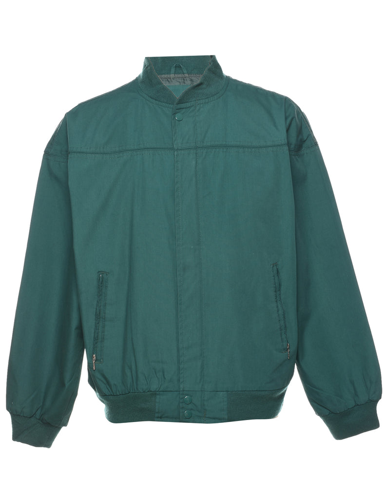 Green Bomber Jacket - M