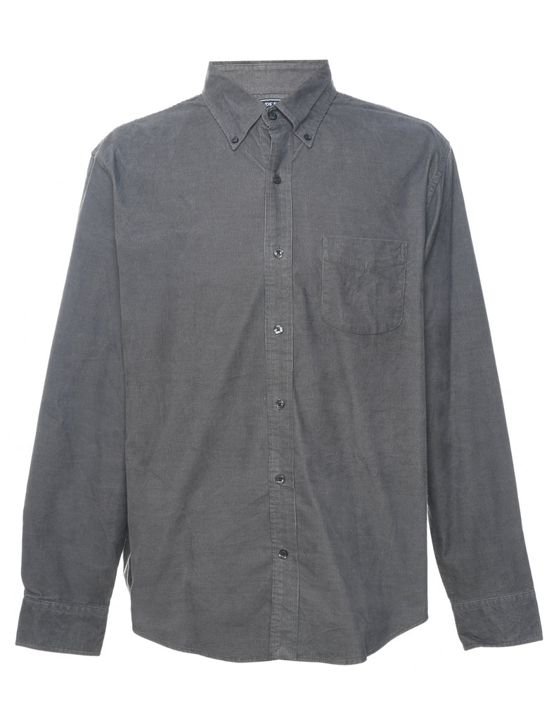 Grey Corduroy Shirt - L