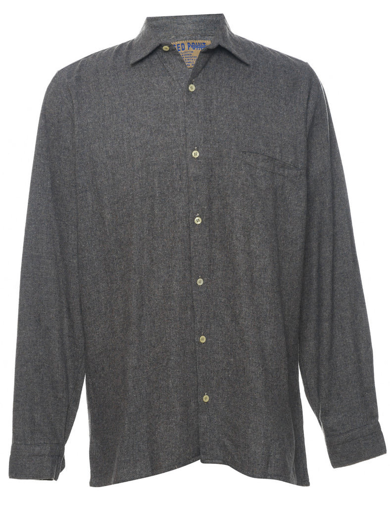 Grey Flannel Shirt - M