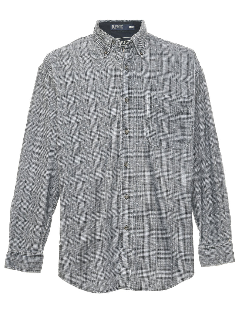 Haggar  Corduroy Checked Shirt - M