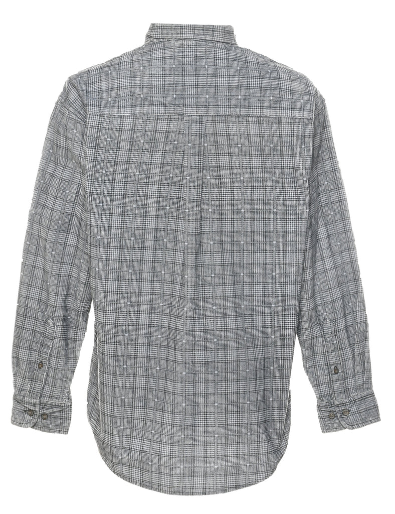 Haggar  Corduroy Checked Shirt - M