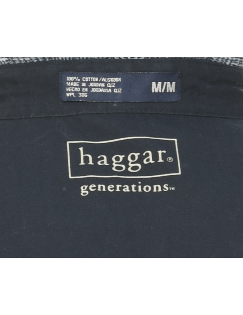 Haggar  Corduroy Checked Shirt - M