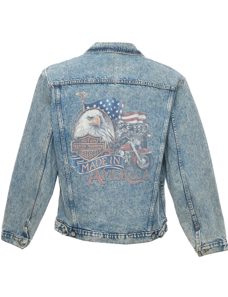 Harley Davidson Denim Jacket - S