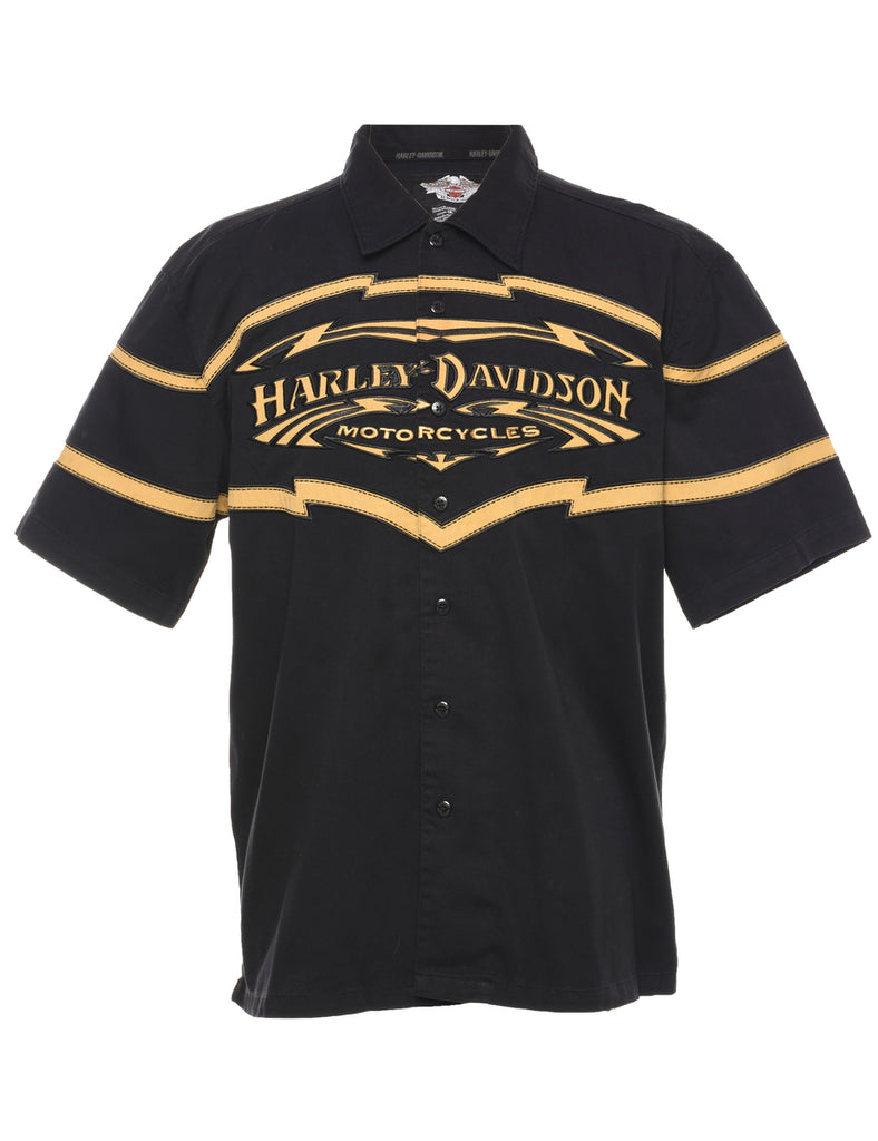 Harley Davidson Denim Shirt - L