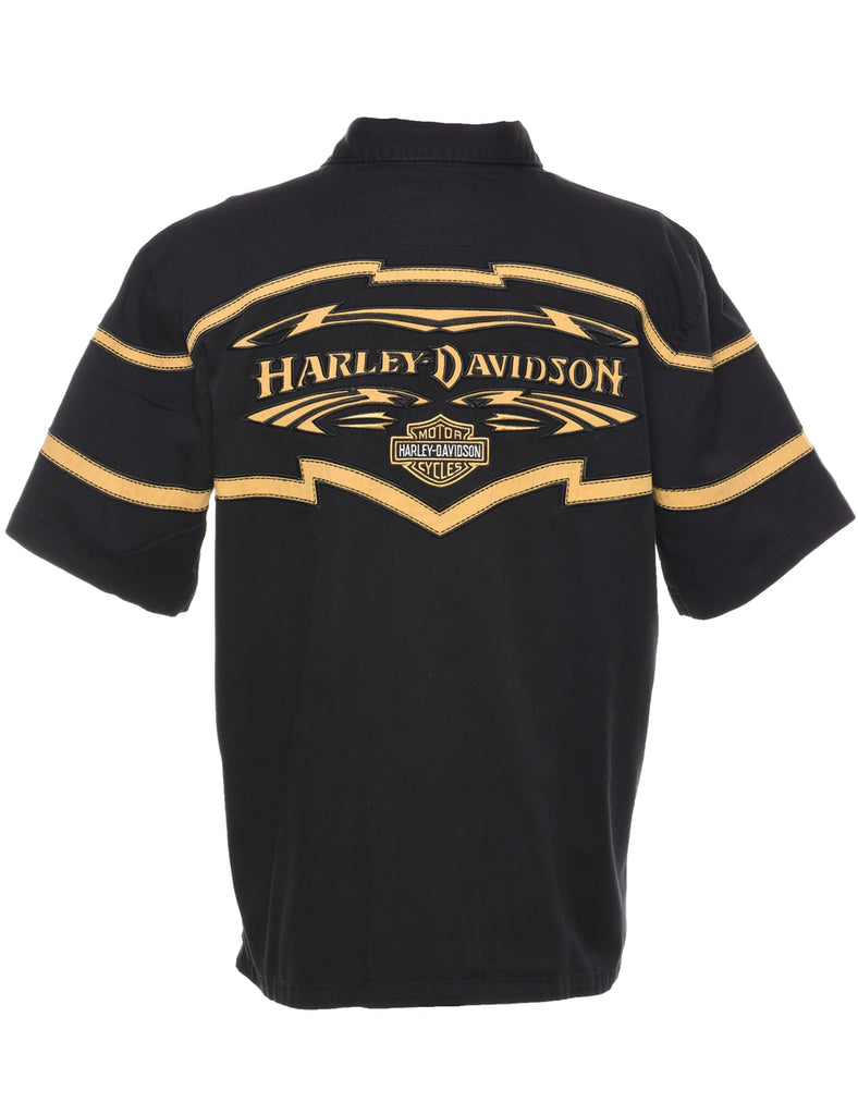 Harley Davidson Denim Shirt - L