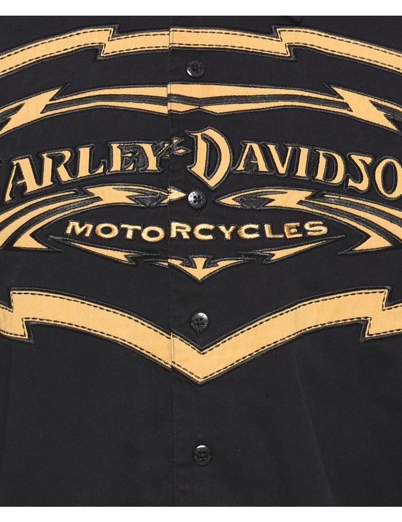 Harley Davidson Denim Shirt - L