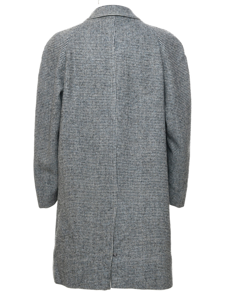 Harris Tweed Wool Coat - XL