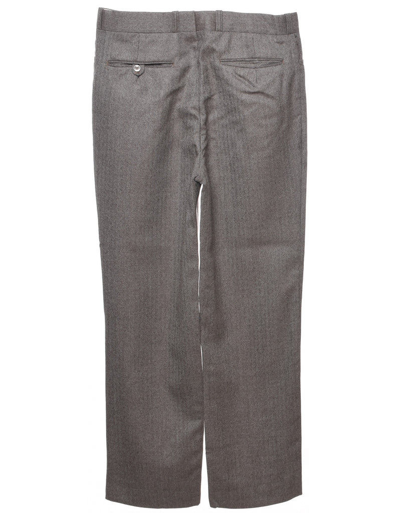 Herringbone Tweed Trousers - W35 L31