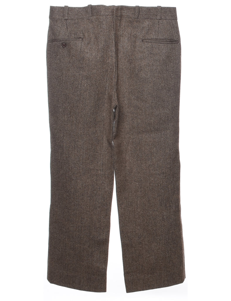 Herringbone Tweed Trousers - W35 L29