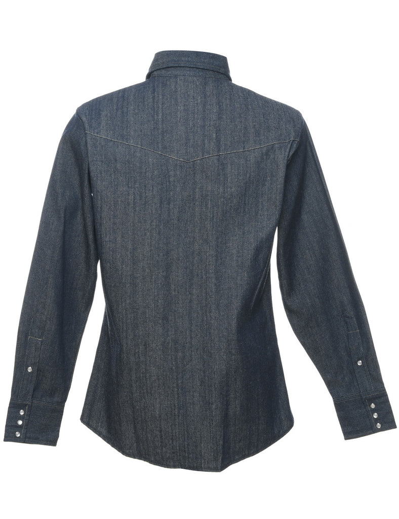 Indigo Denim Shirt - S