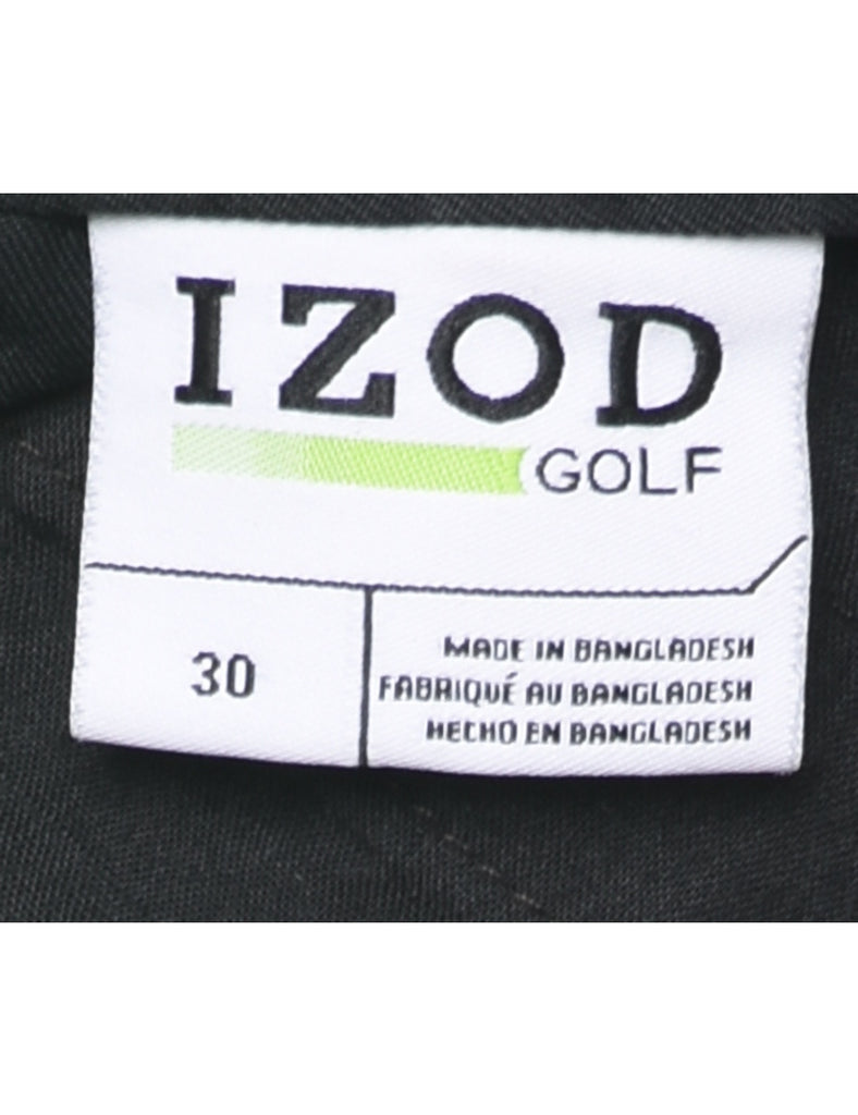 Izod Black Shorts - W30 L10